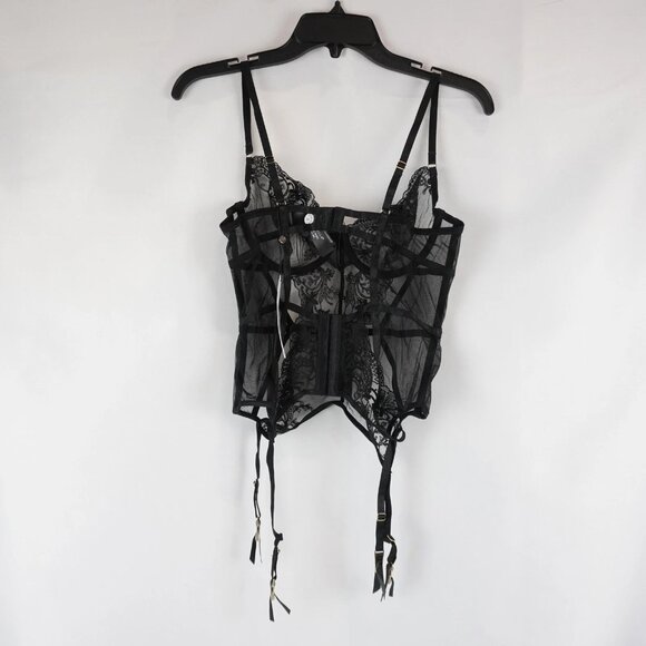 Bluebella Marseille Wired Lace Basque Corset Lingerie Top Bra Sexy Feminine - Picture 9 of 10